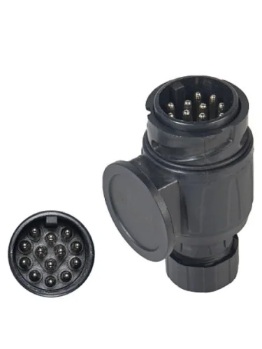 Вилка Airline Черный ATE-24 13 pin  