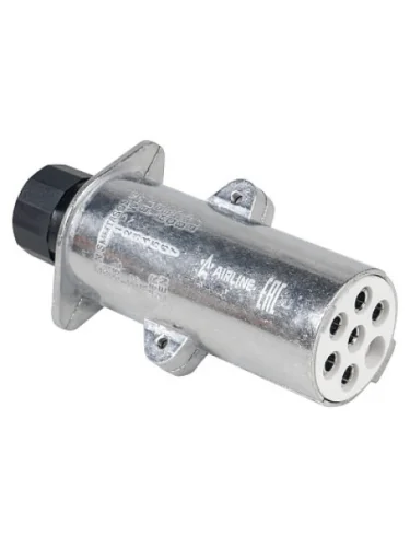 Вилка Airline Черный ATE-43 7 pin  