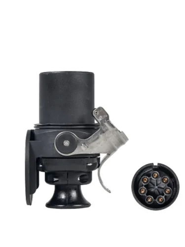 Вилка Airline Черный ATE-45 7 pin  