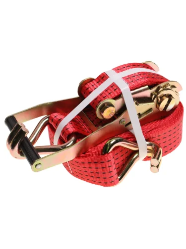 Стяжка крепления груза 10т 10м-50мм с храповиком Python РОМЕК