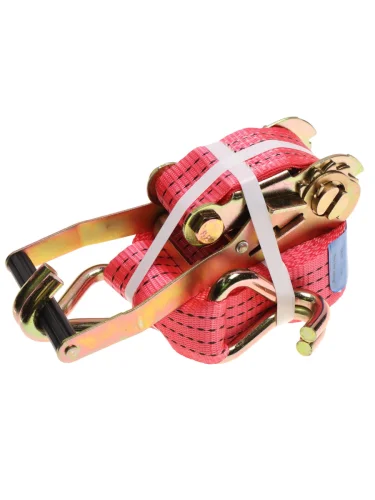 Стяжка крепления груза 8т 8м-50мм с храповиком Python РОМЕК