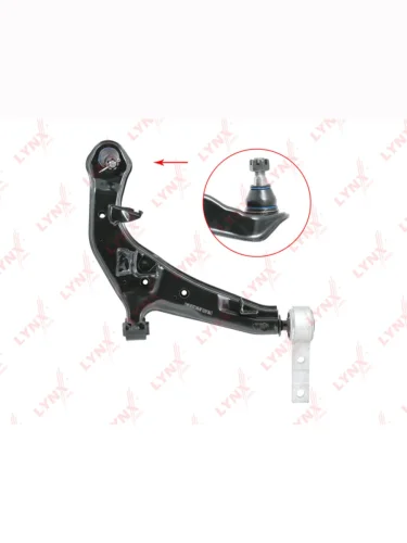 Рычаг подвески NISSAN Primera (99-) передней нижний правый LYNX
