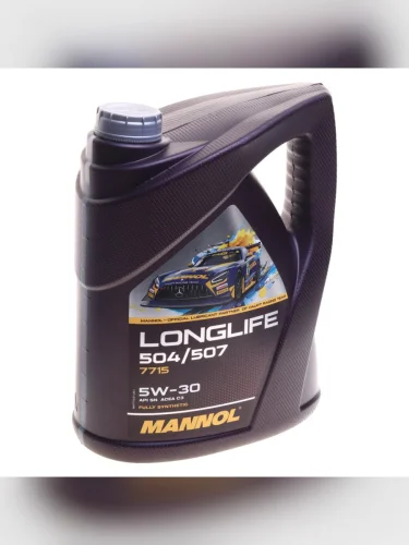 Масло моторное LONGLIFE 504507 SNC3 5W30 синт.5л 7715 MANNOL