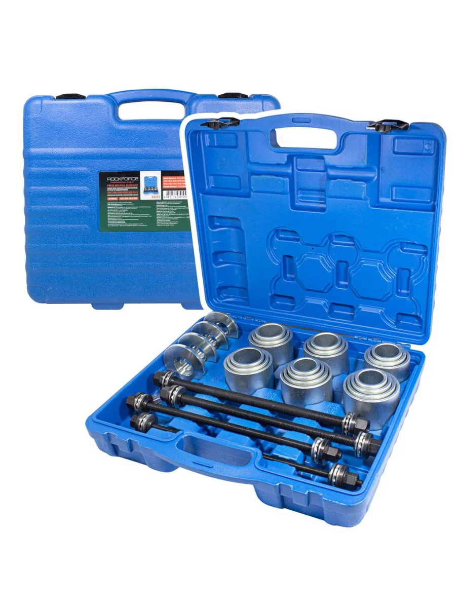 Набор инструментов для замены сайлентблоков, втулок и подшипников 28 предметов ROCKFORCE  в Керчи Республика Крым