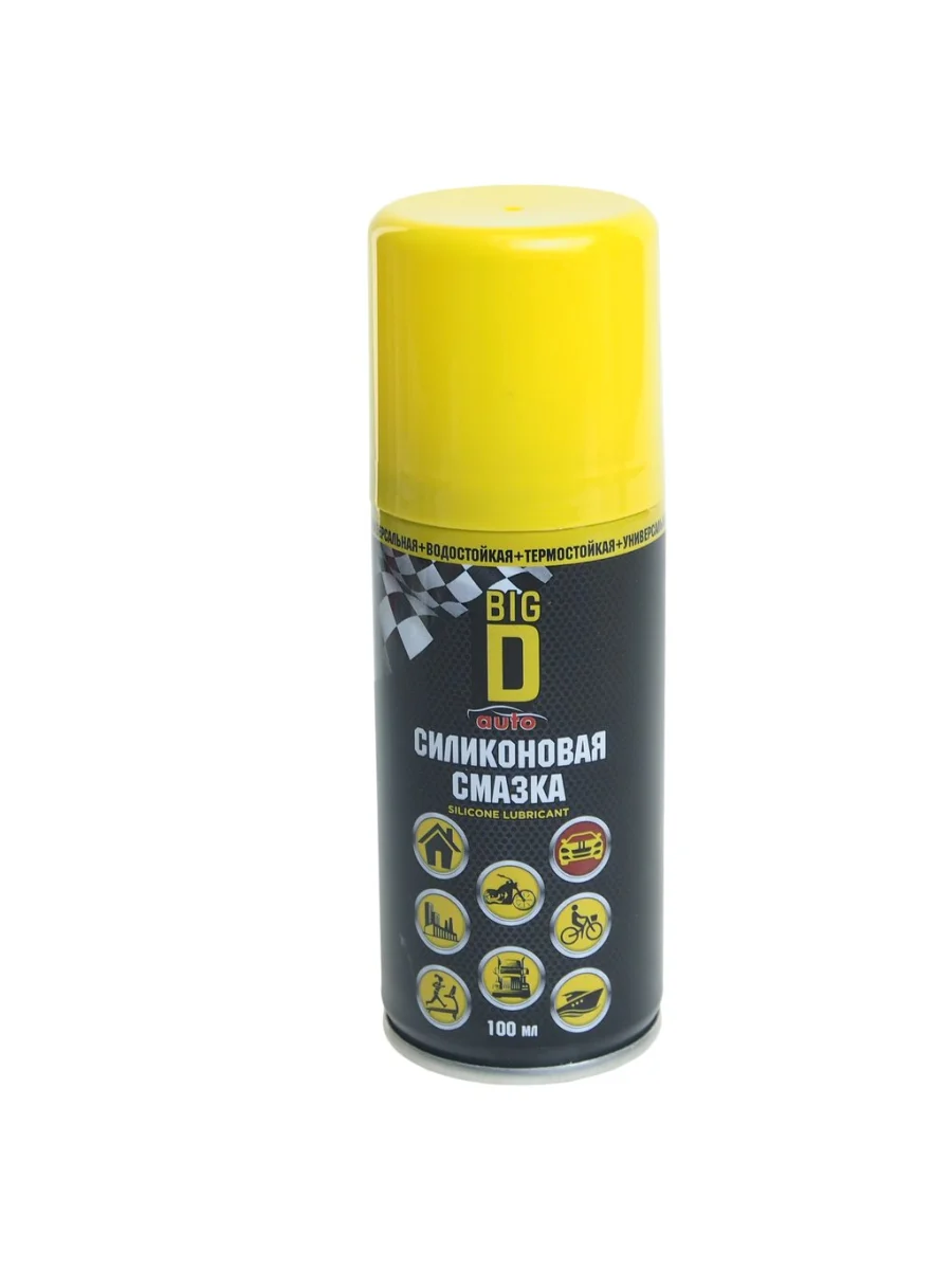 Смазка силиконовая 100мл аэрозоль BIGD AUTO  в Керчи Республика Крым