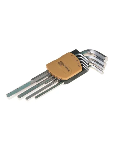 Набор ключей шестигранных 1.5-10мм удлиненных 9 предметов ROCKFORCE