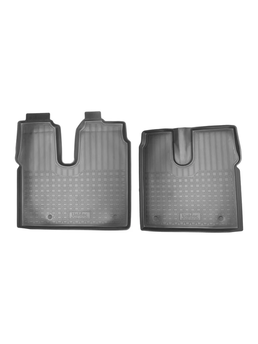 Коврик салона MAN TGX (07-) полиуретан черный (2 предм.) NORPLAST  в Керчи Республика Крым