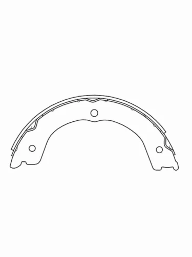 Колодки тормозные барабанные (Сзади Стояночный тормоз) Nissan Patrol 10-24  Infiniti QX56 10-13
