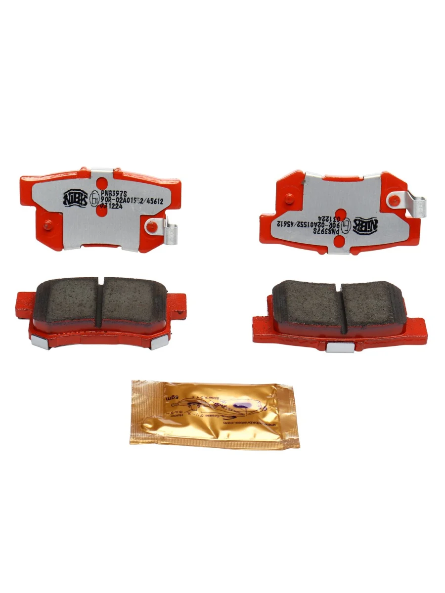 Колодки тормозные HONDA Civic (05-) задние (Sport) (4шт.) NIBK  в Керчи Республика Крым