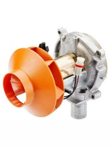 Мотор отопителя автономного D4S (24V,3.5кВт) MAN TGA,TGX,TGM,TGL с крыльч. EBERSPACHER