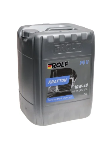 Масло дизельное KRAFTON P5 U (DYNAMIC DIESEL) 10W40 псинт.20л ROLF