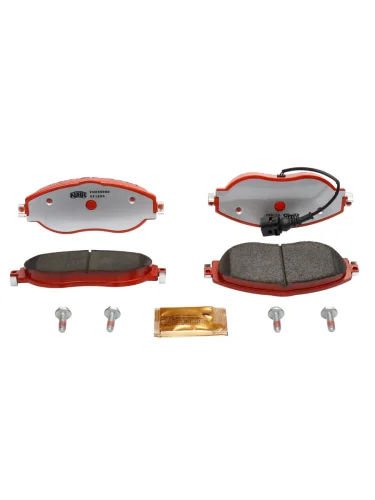 Колодки тормозные VW Passat (10-) передние с датчиком (4шт.) NIBK
