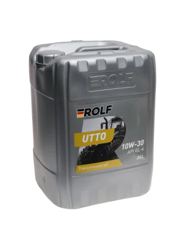 Масло трансмиссионно-гидравлическое UTTO 10W30 псинт.18кг20л ROLF