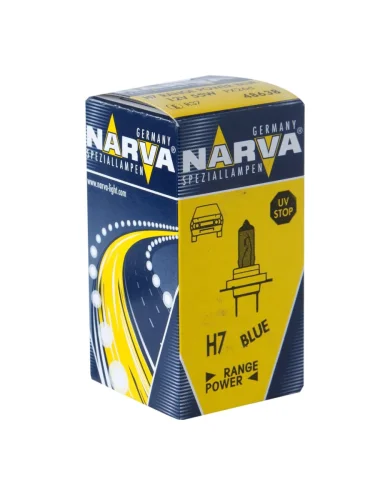 Лампа 12V H7 55W PX26d +50% Range Power Blue+ NARVA
