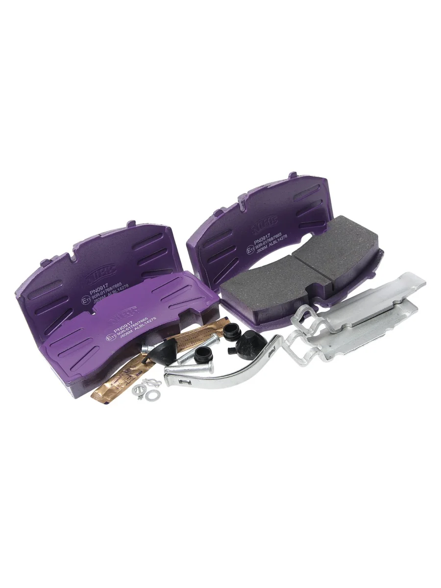 Колодки тормозные BPW SAF дисковые (без выточки под датчик АБС,KNORR SK7) (4шт.) с рк NIBK  в Керчи Республика Крым