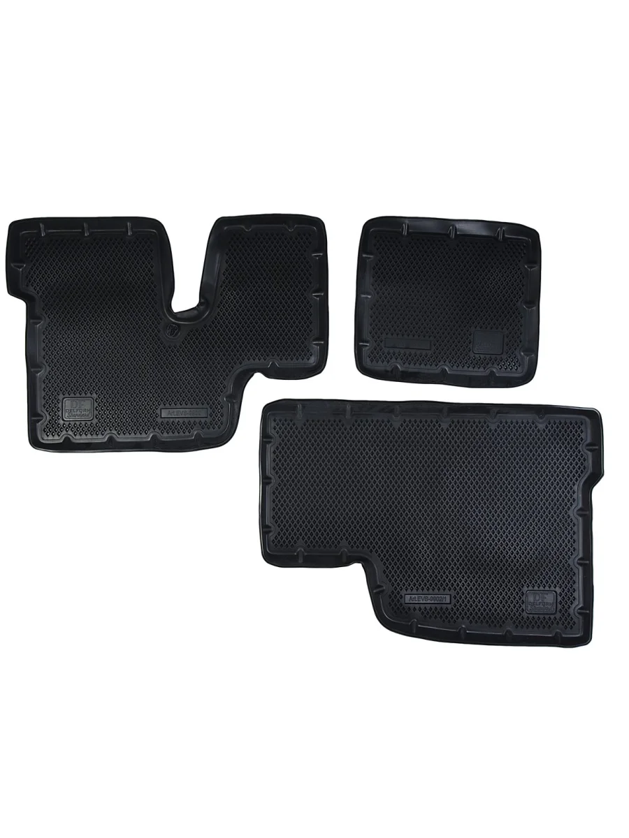 Коврик салона КАМАЗ EVA 3D (3 предм.) DELFORM  в Керчи Республика Крым