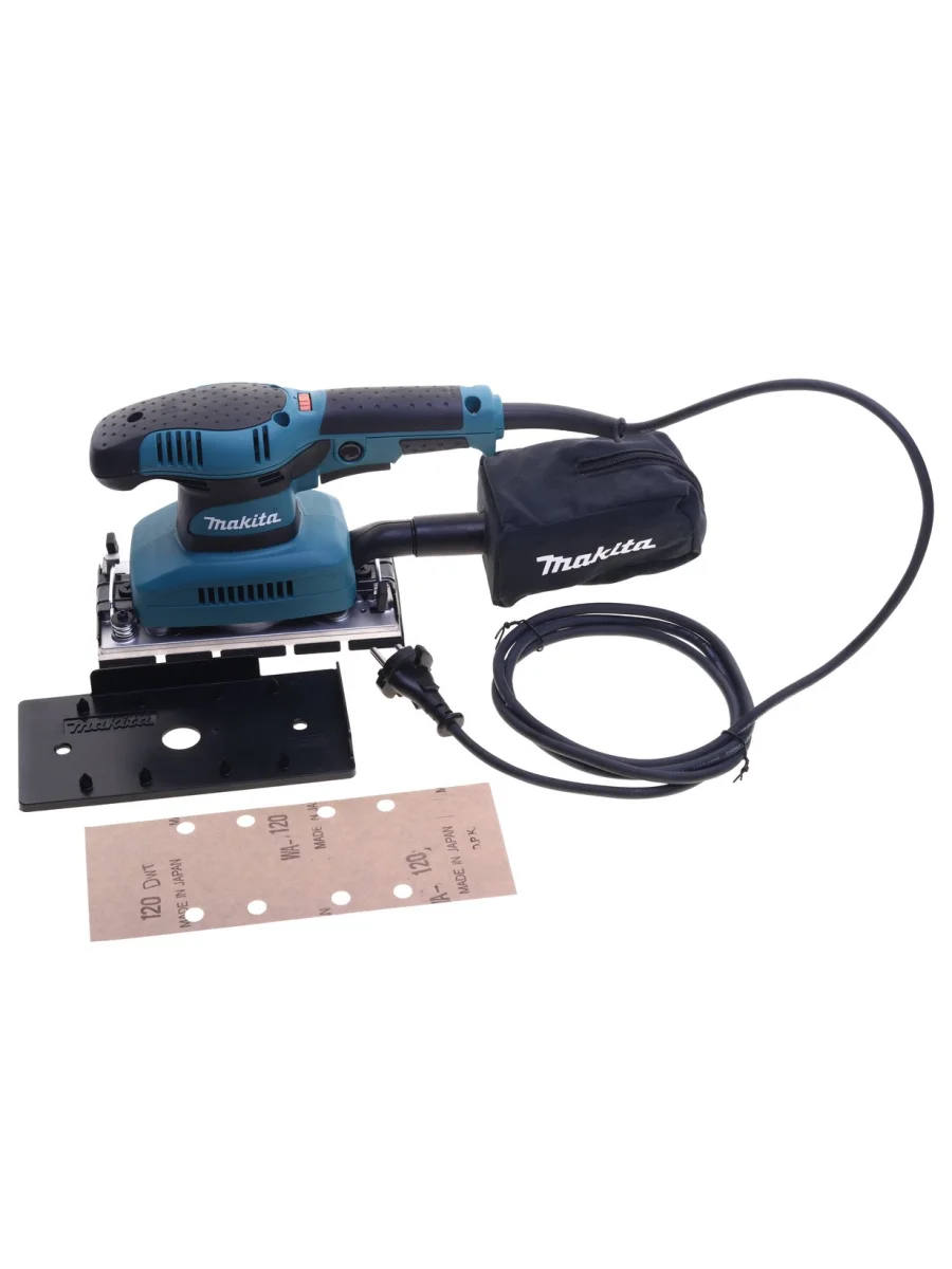 Машина виброшлифовальная 190Вт 185х93мм 11000колмин (пылесборник) MAKITA  в Керчи Республика Крым