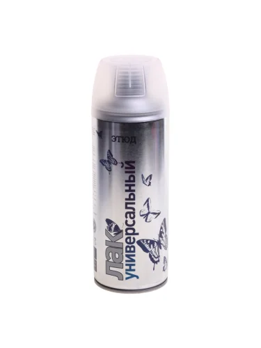 Лак матовый акриловый аэрозоль 520мл ЭТЮД