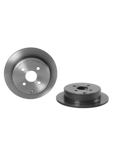 Диск тормозной (Сзади) Toyota Corolla (E120) 00-07  Corolla Fielder (E120) 00-06  Corolla JPN (E12