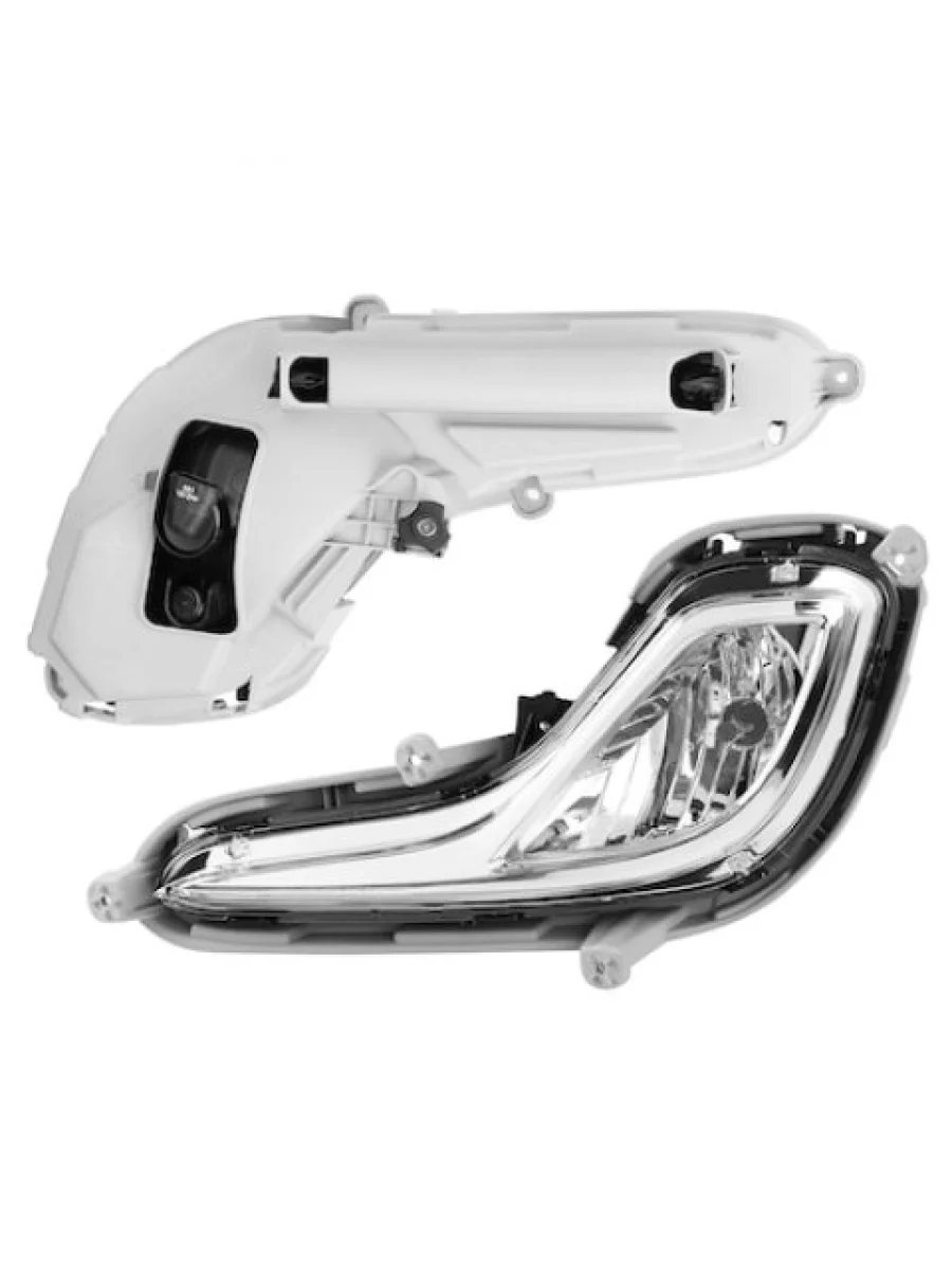 Фара противотуманная передняя левая DAR Hyundai Solaris RBr седан дорестайлинг (2010-2014)  в Перми Пермском крае