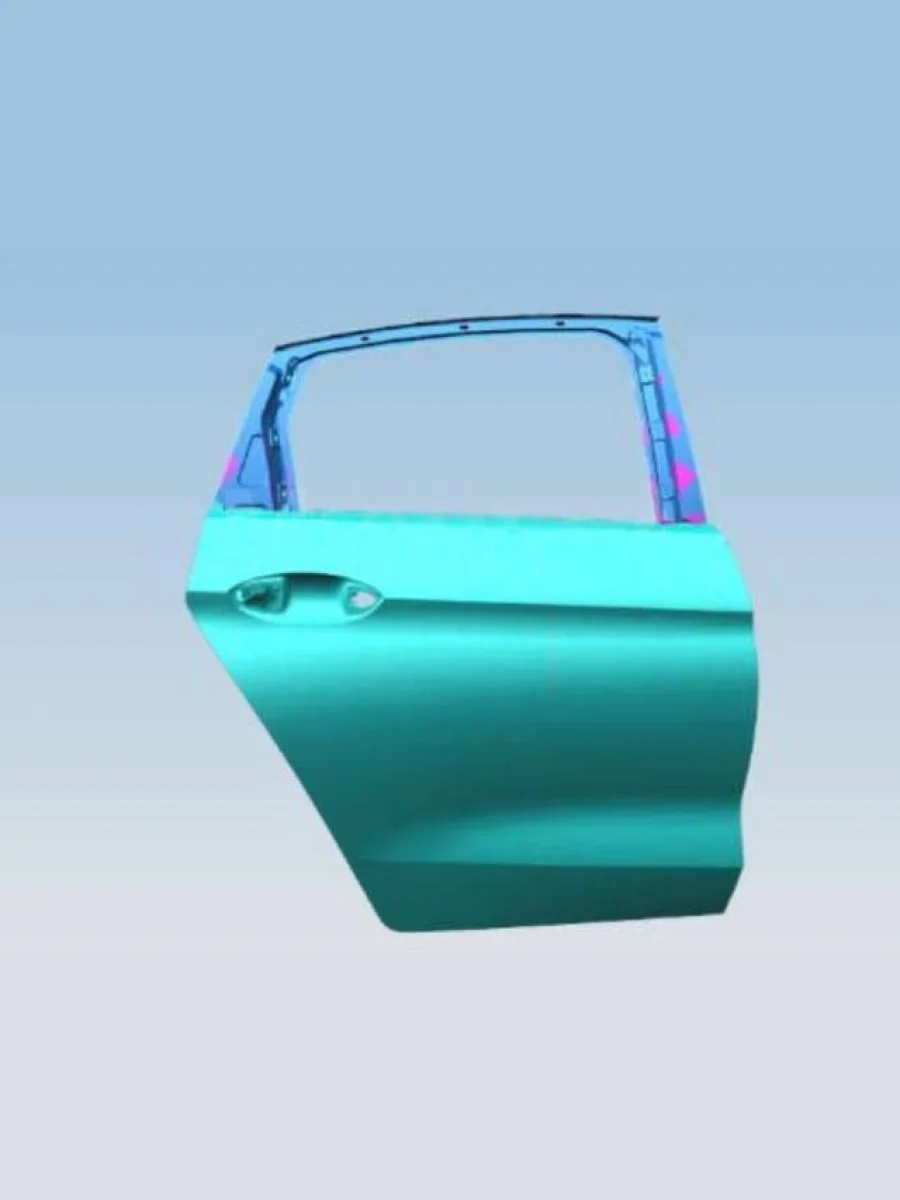 Дверь задняя правая DAR  Chery Arrizo 8 (2022-2025) (неокрашенная)  с доставкой в г. Керчь