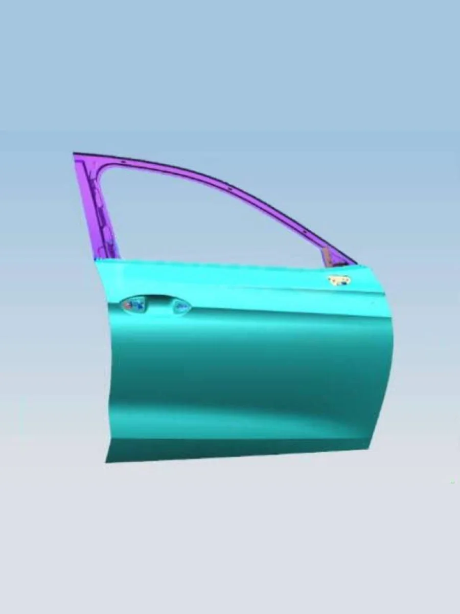 Дверь передняя правая DAR  Chery Arrizo 8 (2022-2025) (неокрашенная)  в Самаре Самарской области