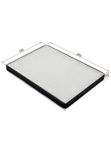 Фильтр салонный VOLKSWAGEN PASSAT 88-96  PASSAT Variant 88-97