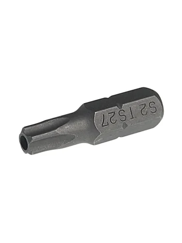 Бита TORX TS27Hх25мм 14" 5-ти гранная с отверстием JTC