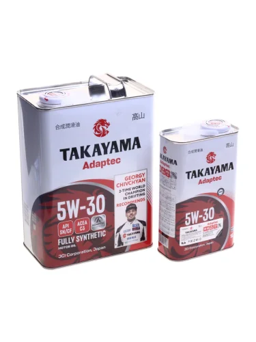 Масло моторное Adaptec C3 5W30 синт.4+1л TAKAYAMA