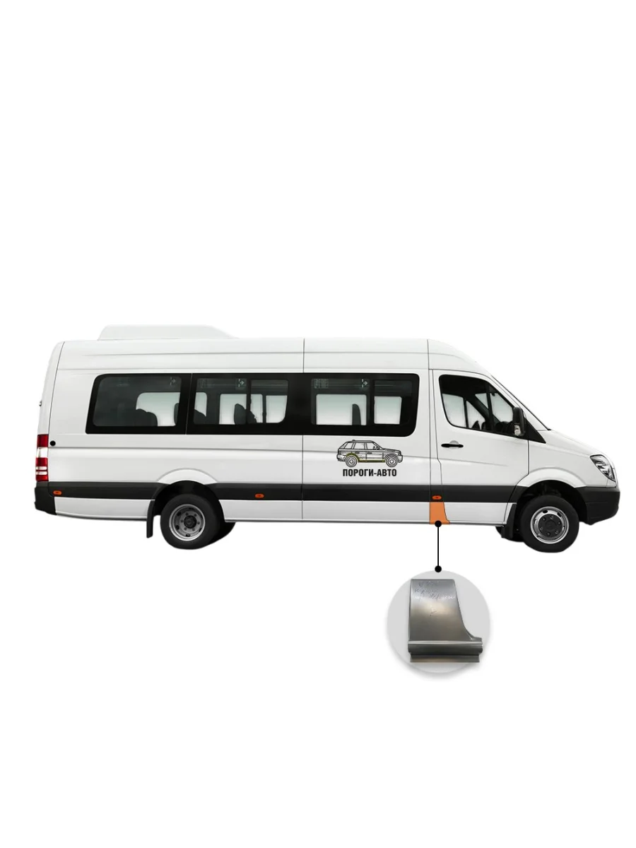 Карман после пассажирской двери Mercedes Sprinter 906 maxi long  с доставкой в г. Керчь