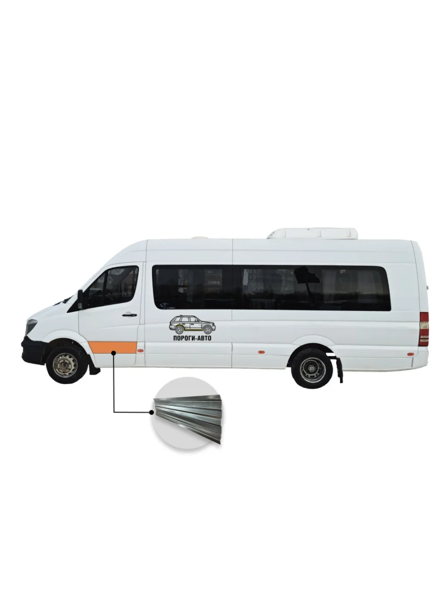 Вставка под молдинг двери водительской Mercedes Sprinter 906 maxi long  с доставкой в г. Керчь