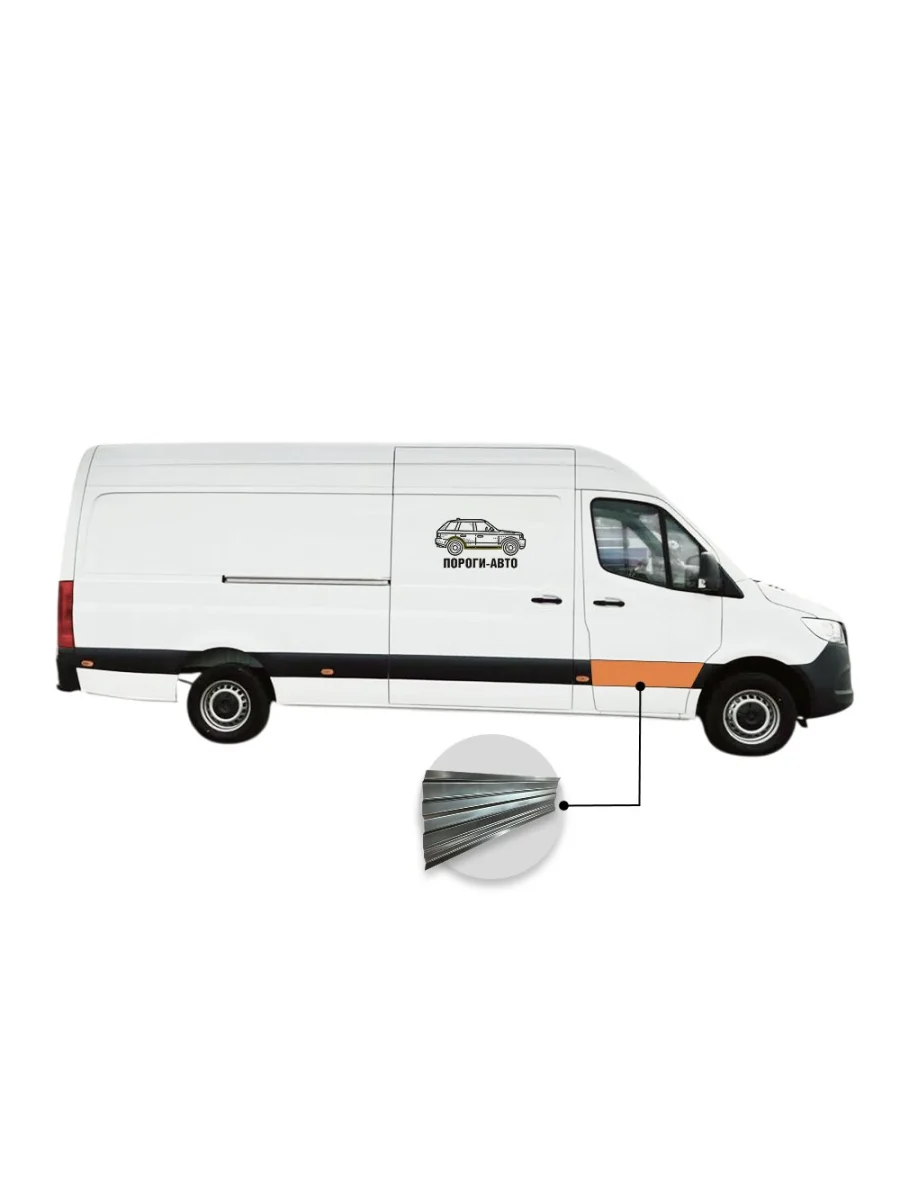 Вставка под молдинг двери пассажирской Volkswagen Crafter maxi  с доставкой в г. Керчь