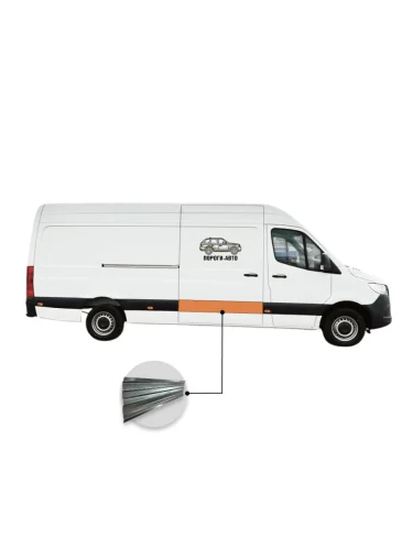Вставка под молдинг двери откатной Volkswagen Crafter maxi