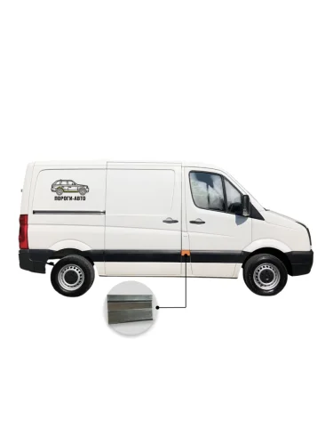 Вставка под молдинг кармана после пассажирской двери верхняя Volkswagen Crafter super mini
