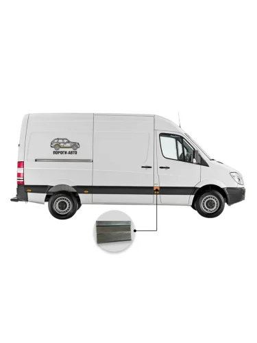 Вставка под молдинг кармана после пассажирской двери верхняя Volkswagen Crafter mini