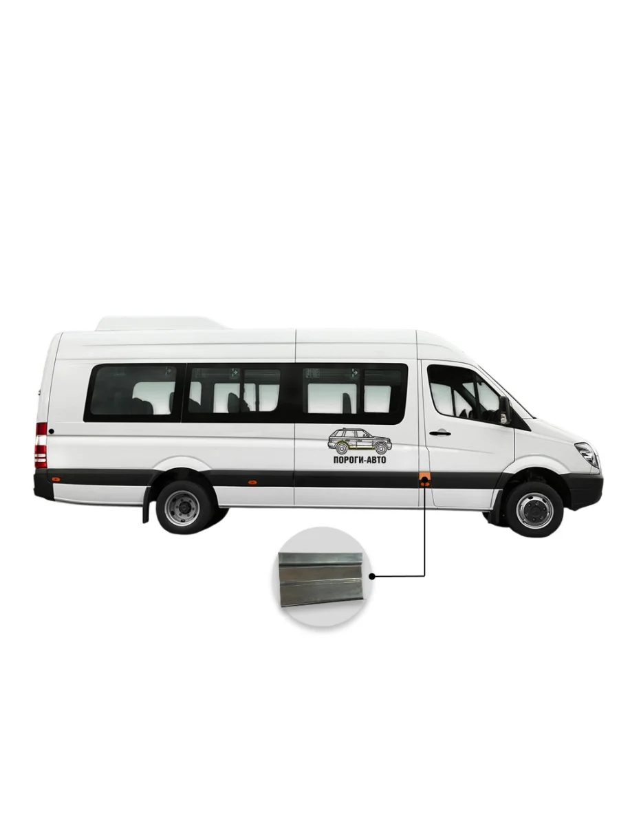 Вставка под молдинг кармана после пассажирской двери верхняя Mercedes Sprinter 906 maxi long  с доставкой в г. Керчь