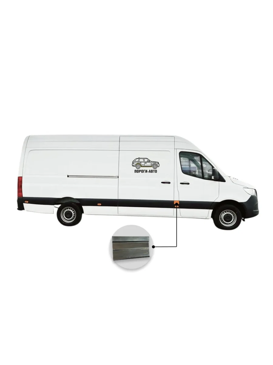 Вставка под молдинг кармана после пассажирской двери верхняя Mercedes Sprinter 906 maxi  В Кинешме Ивановской области