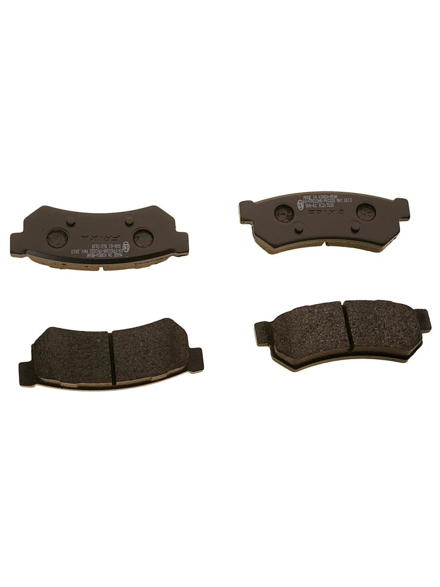 Колодки тормозные CHEVROLET Lacetti (07-) задние (4шт.) FRIXA  в Керчи Республика Крым