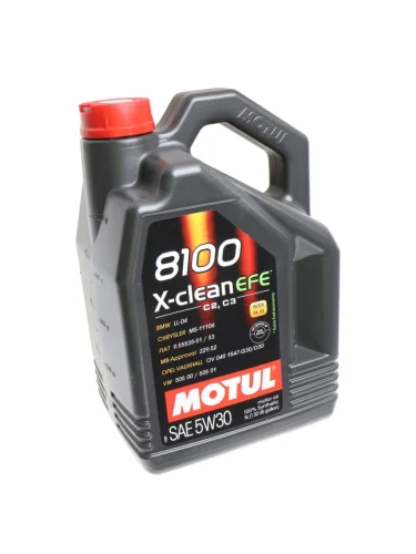 Масло моторное 8100 X-CLEAN EFE 5W30 синт.5л MOTUL