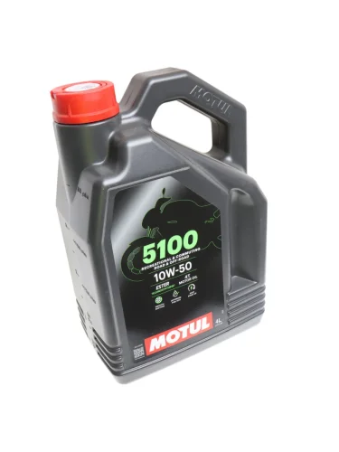 Масло моторное для 4-х тактных двигателей 5100 ESTER 4T 10W50 псинт.4л MOTUL