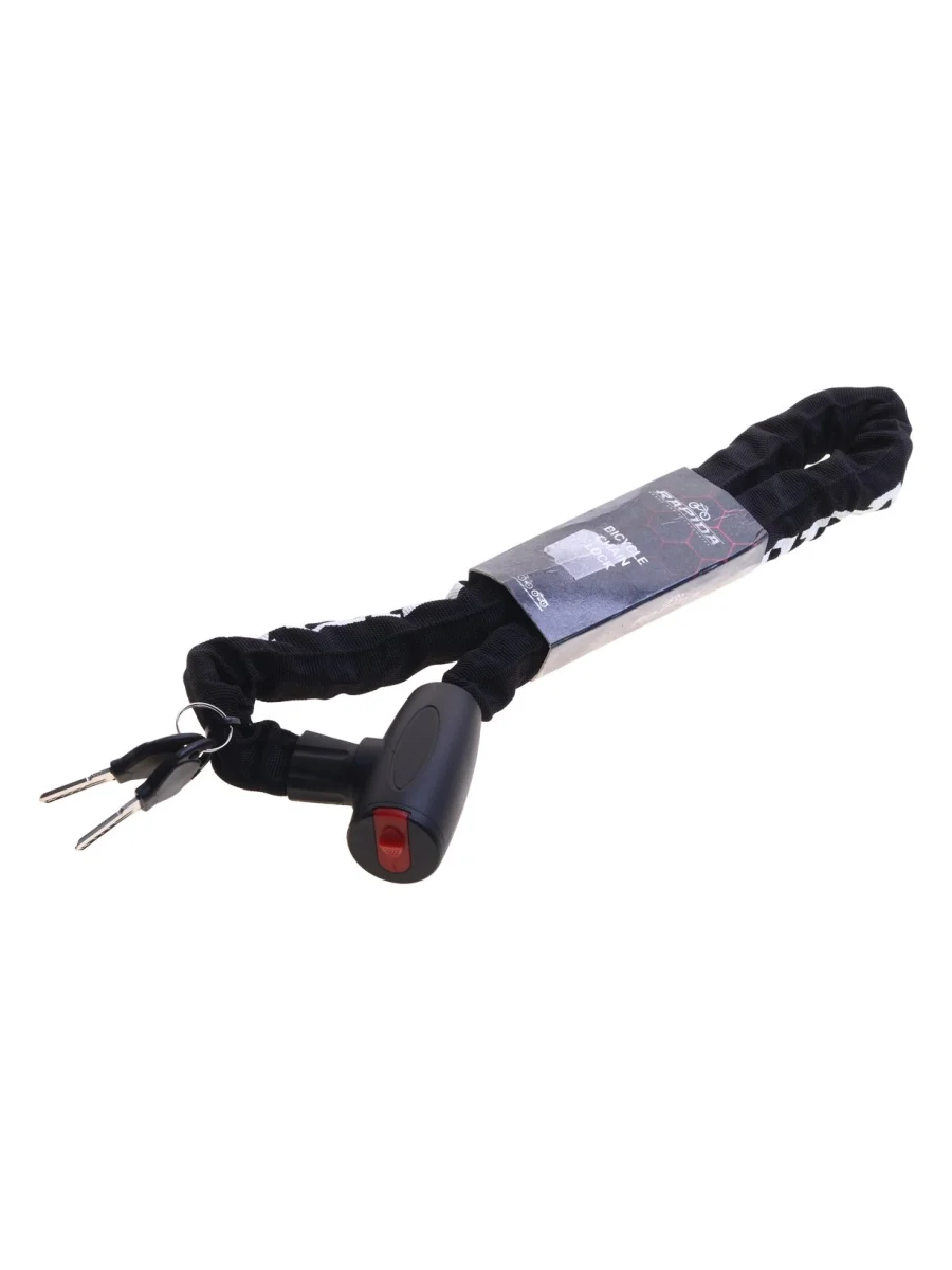 Замок велосипедный 900х8мм цепь черный RAPIDA  в Керчи Республика Крым