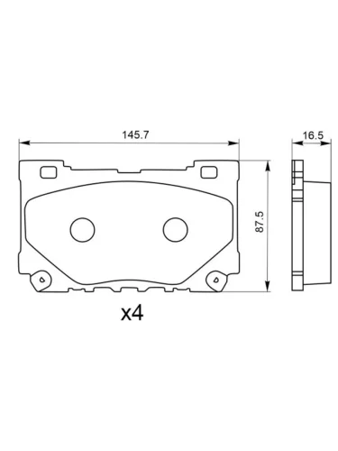 Колодки тормозные (Спереди) Zeekr 001 21-