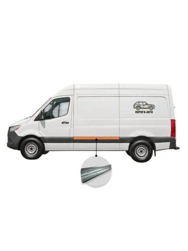 Вставка под молдинг борта верхняя Mercedes Sprinter 906 super mini