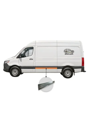 Вставка под молдинг борта нижняя Volkswagen Crafter mini