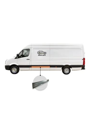 Вставка под молдинг борта нижняя Mercedes Sprinter 906 maxi