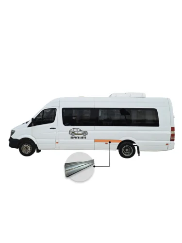 Вставка под молдинг кармана перед задним левым колесом верхняя Volkswagen Crafter maxi long