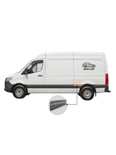 Вставка под молдинг кармана перед задним левым колесом верхняя Volkswagen Crafter mini