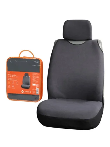 Авточехлы (майка) на передние сиденья велюр серый (1предм.) Сио AIRLINE
