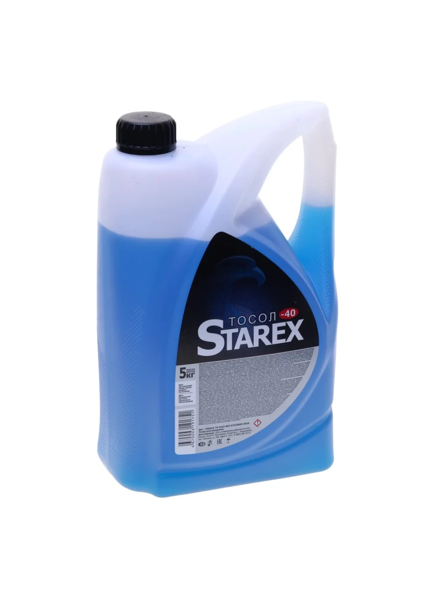 Жидкость охлаждающая ТОСОЛ ОЖ-40 5кг4.45лл STAREX с доставкой в г. Кемерово