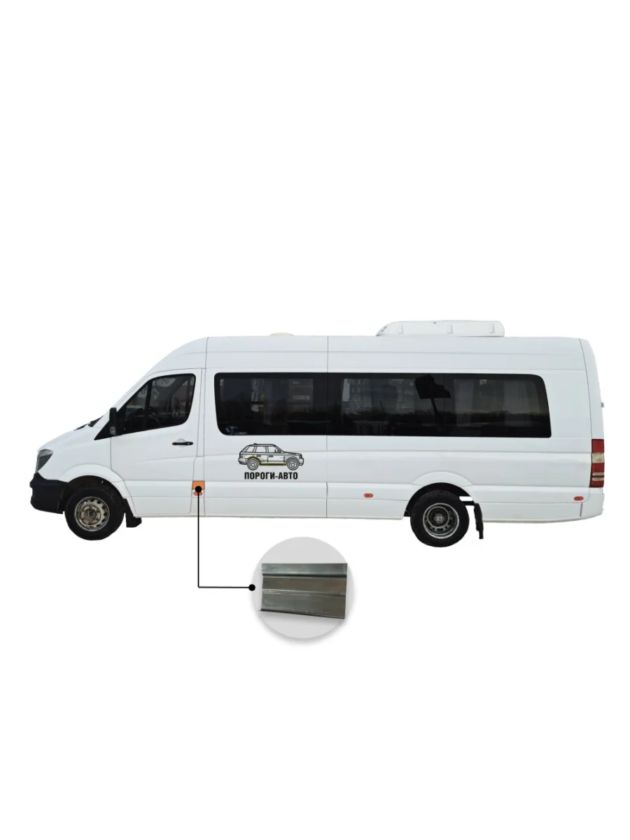 Вставка под молдинг кармана после водительской двери верхняя Volkswagen Crafter maxi long  в Самаре Самарской области